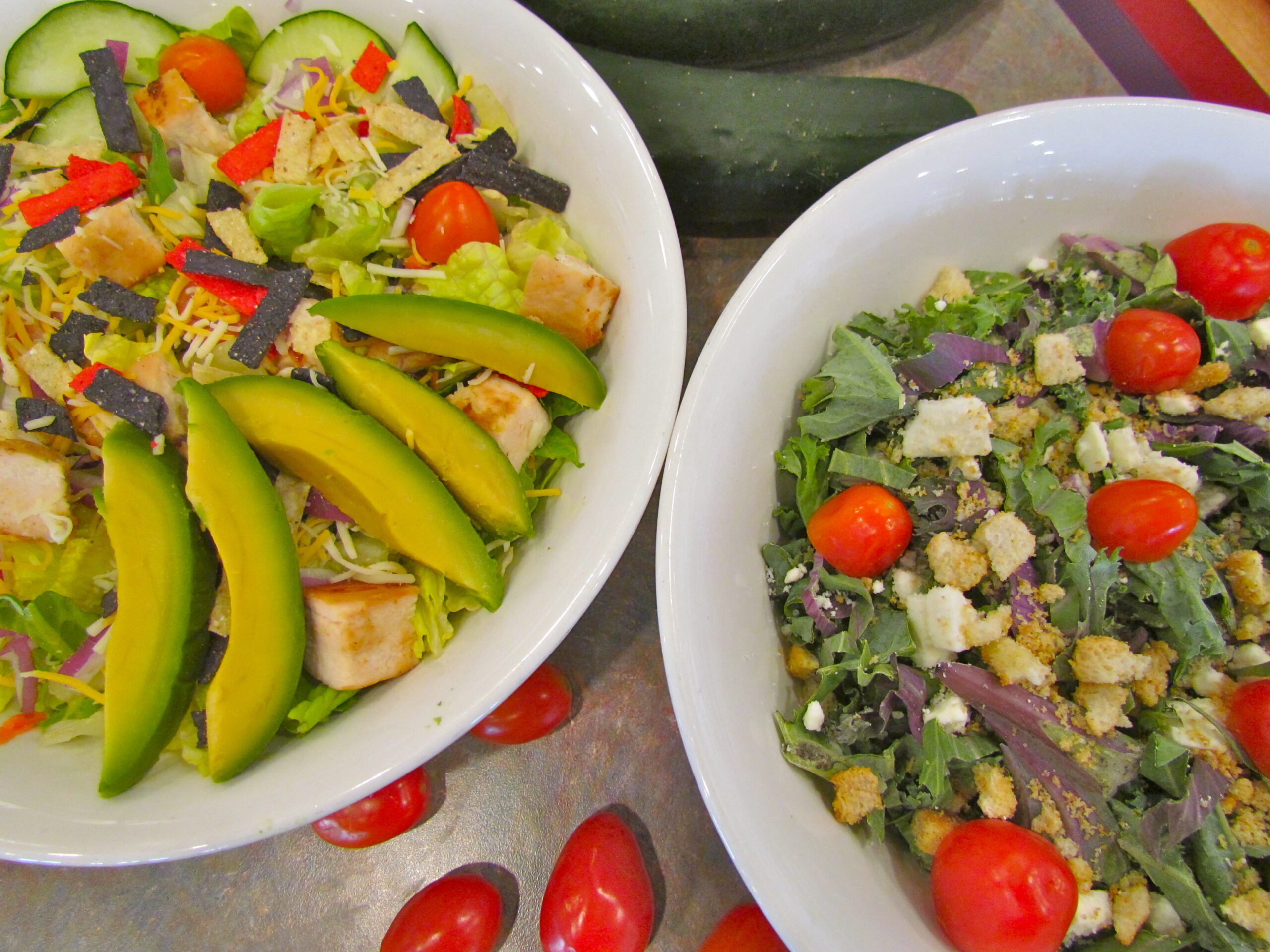 The New Fiesta Salad & Manhattan Kale Salad!